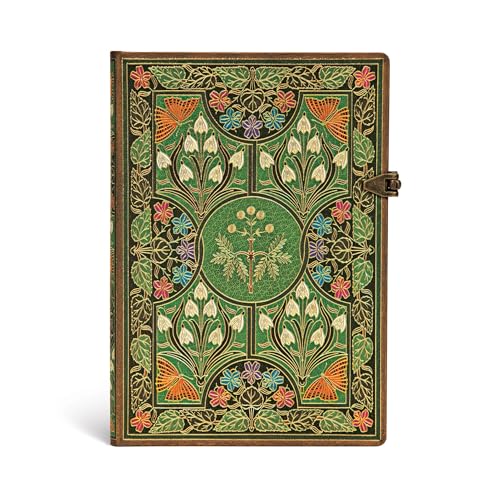 Paperblanks | Poesia In Fiore | Diari A Copertina Rigida | Midi | Righe: Lined Midi
