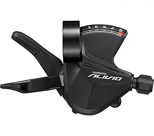 Shimano 4550170620424, Mtb Alivio M3100 Right Shifter 9V Black Unisex Adulto, Nero, Unica