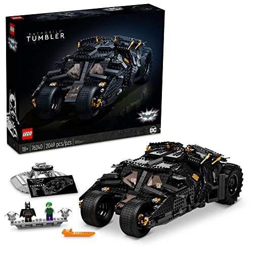 Lego Dc Batman Batmobile Tumbler, Modellino Di Auto Da Costruire, Kit Modellismo Adulti, Iconica Macchina Della Trilogia Del Cavaliere Oscuro, Idea Re