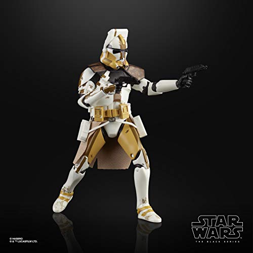 Star Wars The Black Series Clone Commander Bly Toy 6-Inch Scale The Clone Wars Collectible Action Figure, Kids Ages 4 And Up