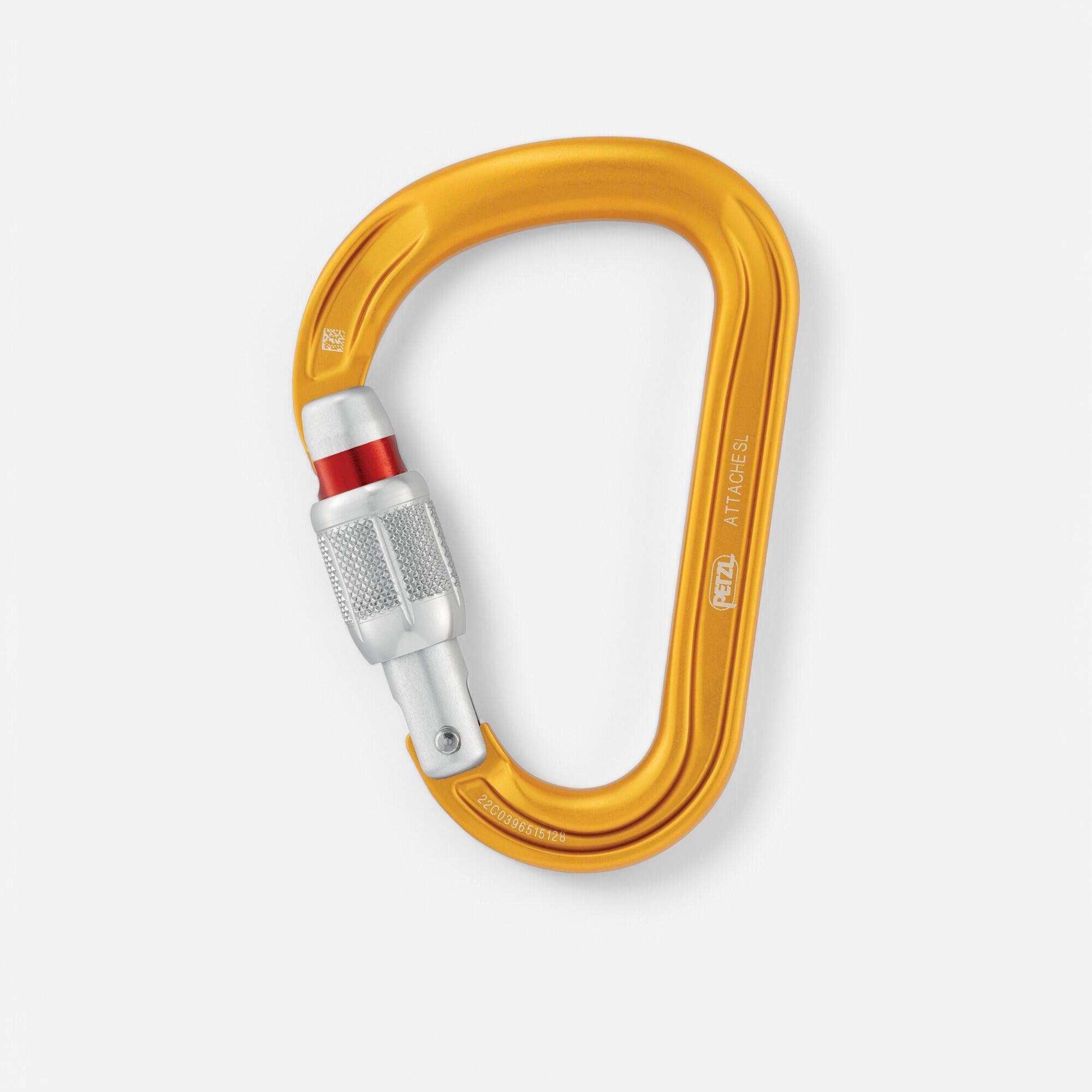 Decathlon | Moschettone arrampicata e alpinismo Petzl ATTACHE NEW  |  Petzl