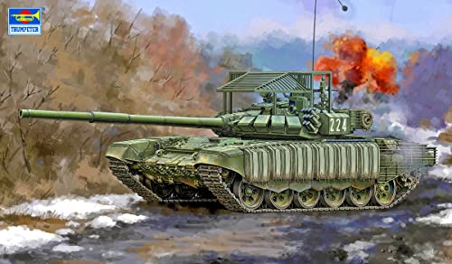 Trumpeter 09610 Russian T-72B3 With 4S24 Soft Case Era & Grating Armour - Scala 1/35 - Scatola Di Montaggio In Plastica