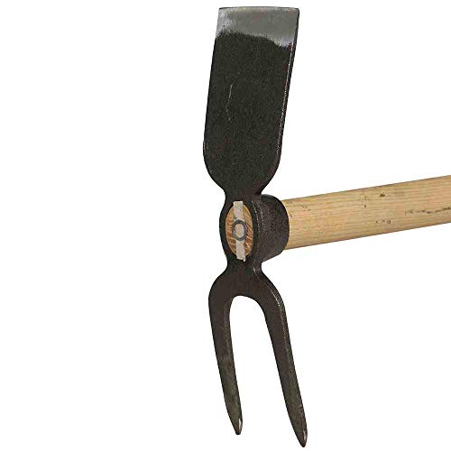 Siena Garden - Zappa Da Giardino A 2 Denti, Con Manico In Legno Di Frassino, 135 Cm, Fsc 100%