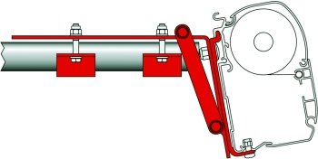 Fiamma 98655‐770 Kit Staffe
