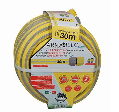 Armadillo Kink Kong: 30 Metri Tubo Ultra Leggero Tubo Da Giardino Completo Di Raccordi Tubo Irrigazione Anti Piega Tubo Irrigazione Antitorsione Tubo