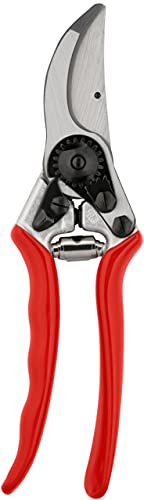 Felco Cesoie Da Giardino N. 11 (Capacità Di Taglio Ø 25 Mm, Lunghezza 210 Mm, Impugnatura Ergonomica, Cesoie Per Uva Con Scanalatura Per Linfa)
