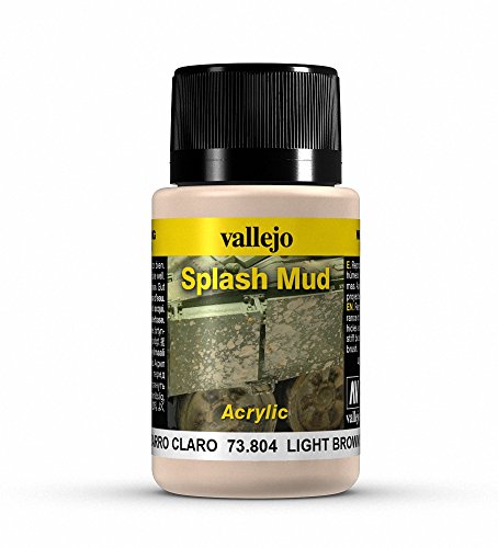 Vallejo Game Effects - Vernice Effetto Spruzzi Di Fango, 40 Ml, Beige (Splash Mud)