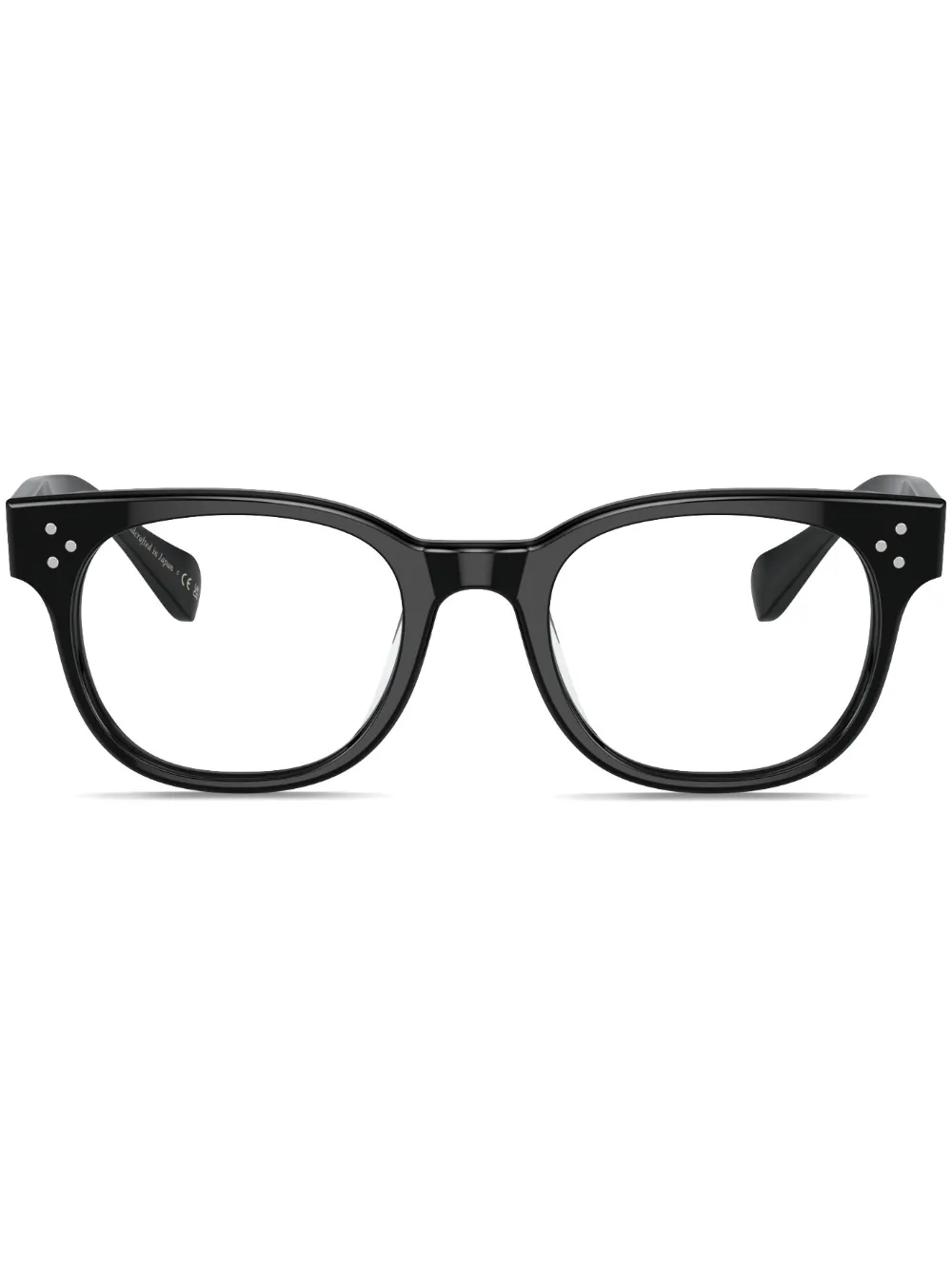 Oliver Peoples Occhiali Afton squadrati - Nero