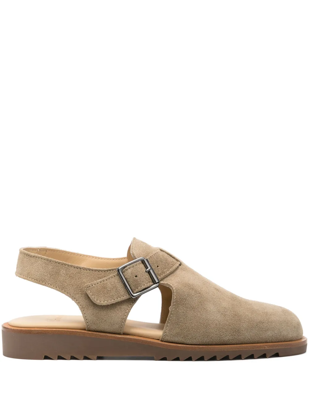 Paraboot Adriatic suede sandals - Toni neutri