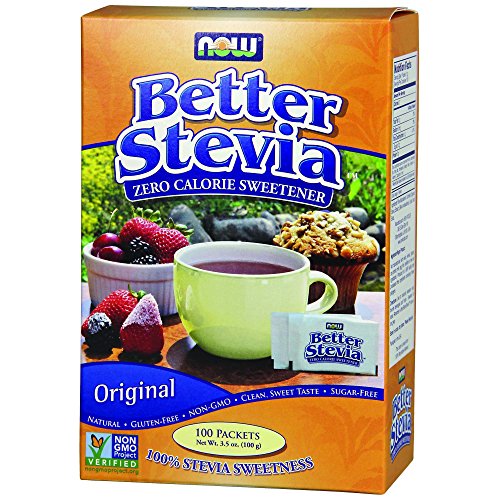 Now Foods - Better Stevia Zero Calorie Sweetener Original Flavor - 100 Packet(S) By Now Foods