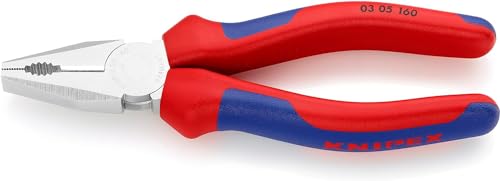 Knipex Pinza Universale Cromata, Rivestiti In Materiale Bicomponente 160 Mm 03 05 160