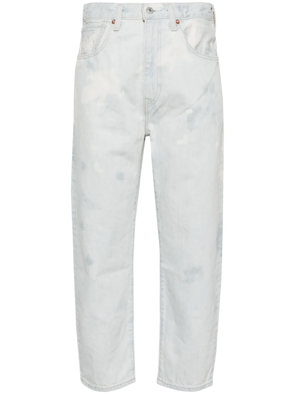 Levi's Made In Japan Barrel high-rise straight jeans - Blu