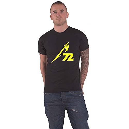 Metallica T Shirt M72 Seasons Strobes Photo Nuovo Ufficiale Unisex Nero Size Xl