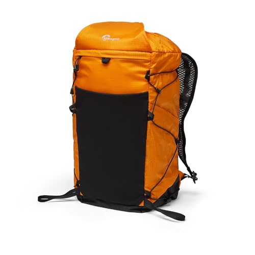 Lowepro Runabout Backpack 18L Ii, Zaino Fotografico Ultraleggero, Zaino Da Trekking, Gite Ed Escursioni, Resistente E Pieghevole, Arancione