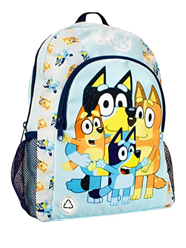 Bluey Ragazzi Zaino Blu