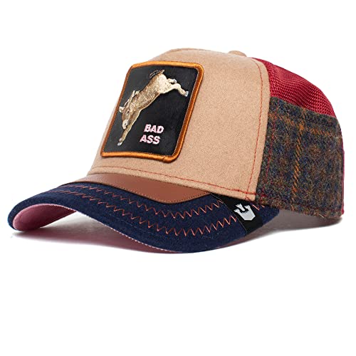 Goorin Bros. Detention Seeker Bad Ass Khaki Adjustable Trucker Cap - One-Size