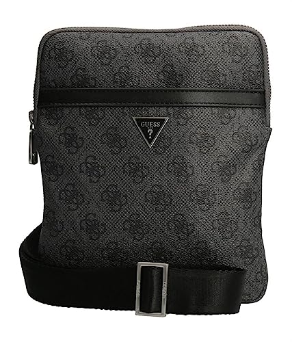 Guess Vezzola Smart Crossb Borsa, Nero, Taglia Unica Unisex-Adulto