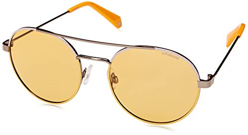 Polaroid Pld6056S-40Ghe Occhiali, Yellow, 55/14/135 Unisex-Adulto