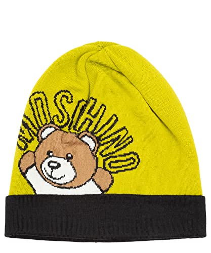 Moschino Berretto Teddy Bear Donna Green - Black