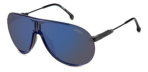 Carrera Superchampion Sunglasses, D51 Black Blue, 99 Unisex