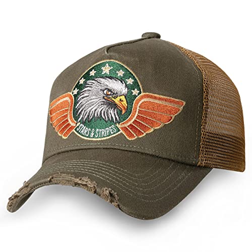 Stars & Stripes Eagle - Cappellino Da Baseball, Multicolore, Taglia Unica