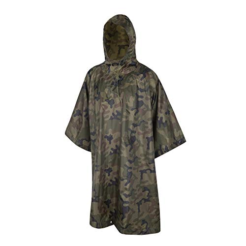 Helikon-Tex Impermeabile Poncho Ripstop Polish Woodland