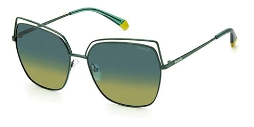 Polaroid Pld 4093/S 1Ed/Z7 Green 59 Occhiali, Taglia Unica Donna