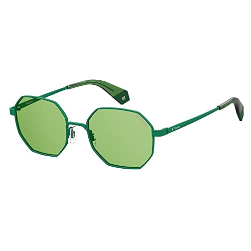 Polaroid Pld6067S-1Educ Occhiali, Green, 53 Unisex-Adulto