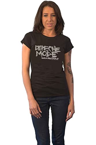 Depeche Mode People Are People Donna T-Shirt Nero Xxl 100% Cotone Regular
