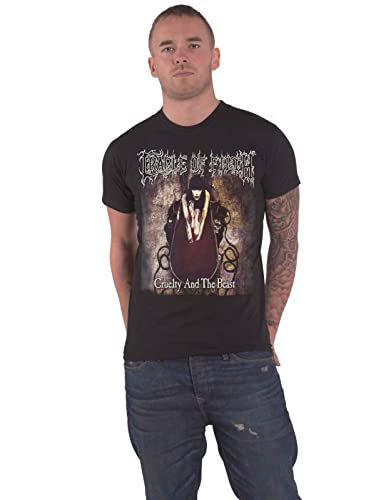 Cradle Of Filth Cruelty & The Beast Uomo T-Shirt Nero S 100% Cotone Regular