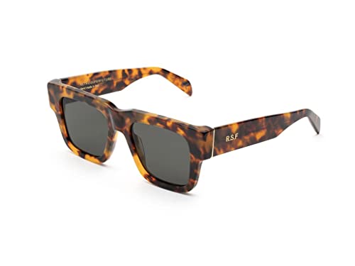 Retrosuperfuture Mega Occhiali, Spotted Havana, 53 Uomo