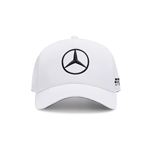 Mercedes Amg Petronas Formula One Team - Collezione Ufficiale Di Formula 1 Merchandising - Berretto Della Squadra George Russell 2022 - Bianco- Dimens