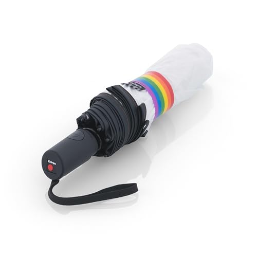 Knirps A.200 Ombrello Medio Pieghevole Trasparente Pride, Trasparente