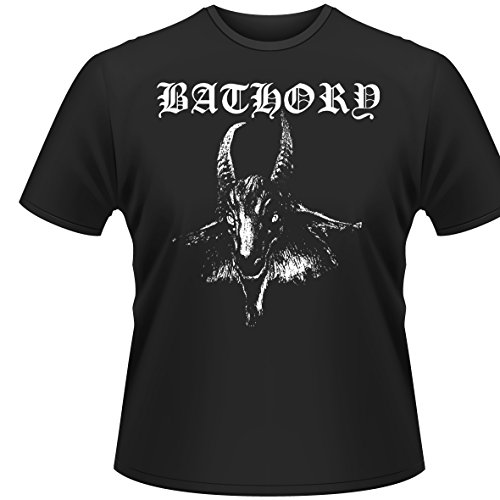 Plastic Head Bathory - Goat, T Shirt Bambine E Ragazze, Nero(Schwarz, Xl