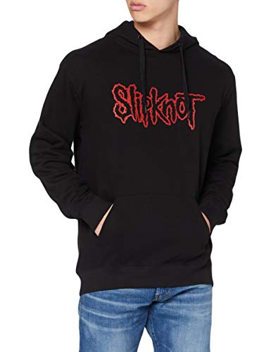 Slipknot Logo Maglione, Nero (Black), Small Uomo