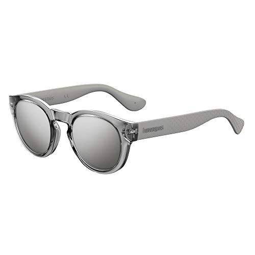Havaianas Trancoso/M Yb7/T4 Silver Sunglasses, 49 Unisex-Adulto