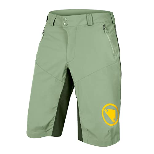 Endura Pantaloncini Da Ciclismo Da Uomo Mt500 Spray Baggy, Verde Bottiglia., S
