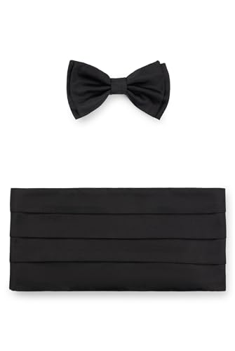 Boss Set Regalo Set Bow Tie Cumm Fascia Da Smoking E Papillon Seta 50480282