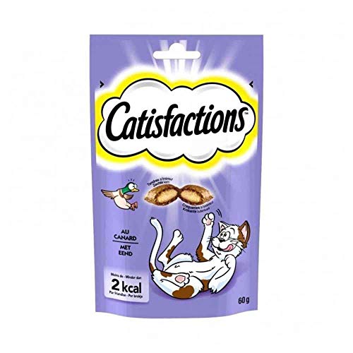 Catisfaction Snack Gatto Snack Con Ripieno Morbido Per Gatti - Gusto Anatra