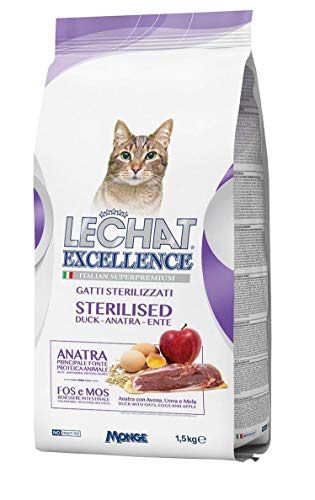 Lechat Excellence Sterilised All'Anatra 1,5 Kg