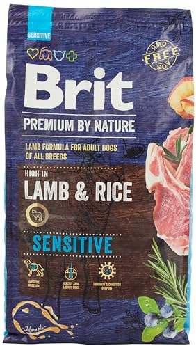 Brit Premium By Nature Adult Sensitive Lamb And Rice - Dry Dog Food - 8 Kg