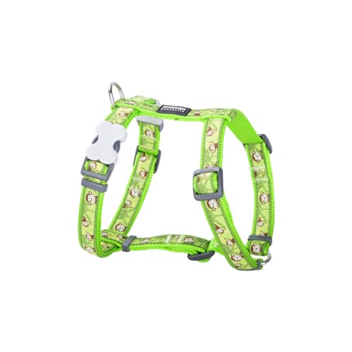 Red Dingo Pettorina Per Cane Monkey 25-39 Cm Verde