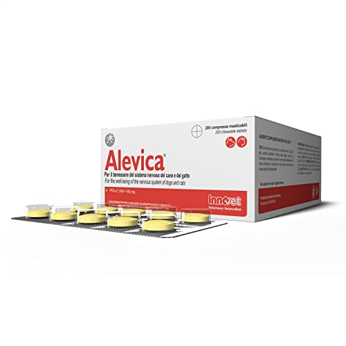 Alevica, Alimento Complementare Per Il Benessere Del Sistema Nervoso A Base Di Pea-Q Per Cani E Gatti, Mantiene L'Equilibrio Fisiologico Del Sistema N