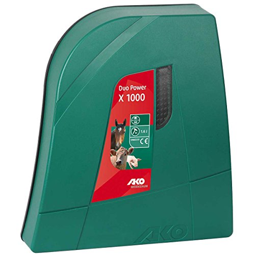 Kerbl Ako Duo Power X 1000 - Dispositivo Per Recinzione, 12/230 V