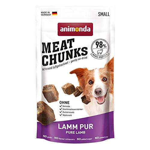Animonda Dog Snack Meat Chunks Agnello Puro | 16 X 60 G