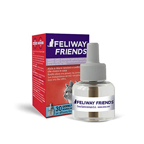 Feliway Friends – Armonia Fra Gatti- Ricarica - 1 X 48 Ml (L'Imballaggio Può Variare)