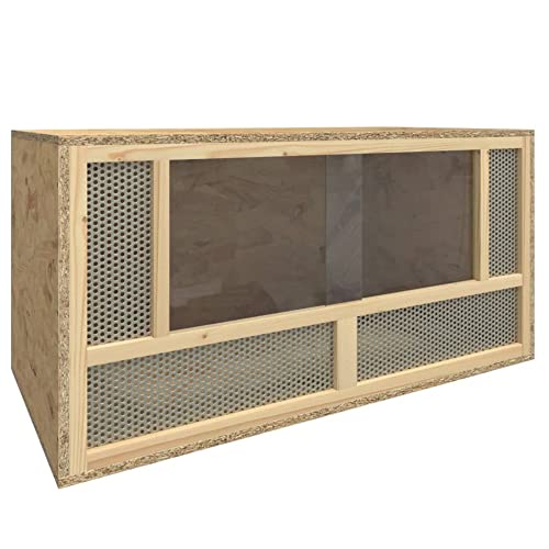 Vidaxl Terrario In Legno, 80 X 40 X 40 Cm
