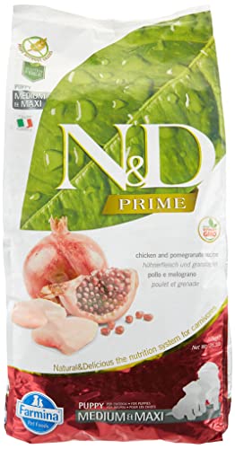 N&D Prime Dog Chicken And Pomegranate Puppy Medium/Maxi Kg.12