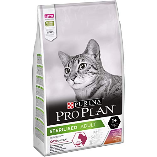 Purina Pro Plan Sterilised Adult Savoury Duo Gatto Crocchette, Con Anatra E Fegato - 10 Kg
