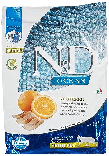 N&D Ocean Cat Herring And Orange Neutered Adult 5 Kg